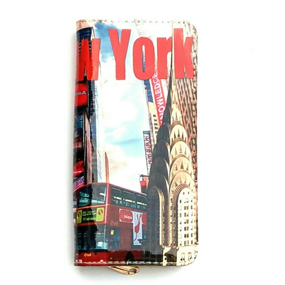 New York City Patent Leather Clutch- New w/o Tags - Picture 1 of 4